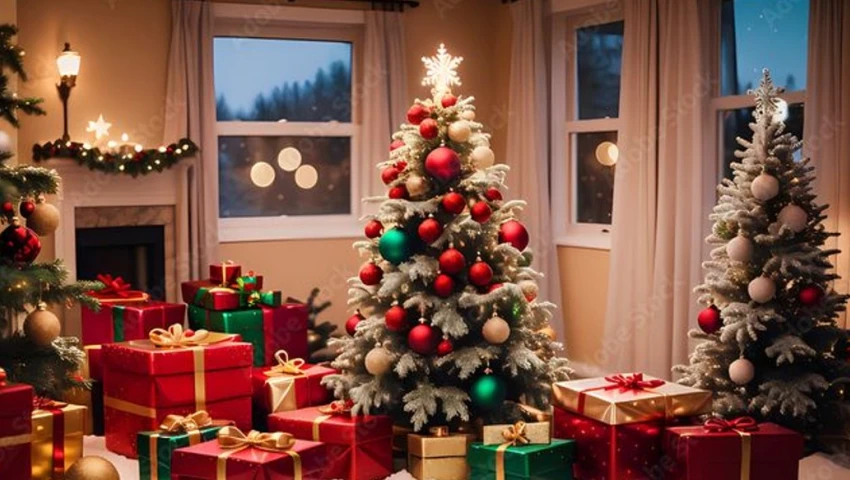 Árbol de Navidad moderno