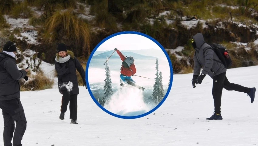¿Sabías que puedes esquiar en México? Los mejores destinos para disfrutar de la nieve sin salir del país