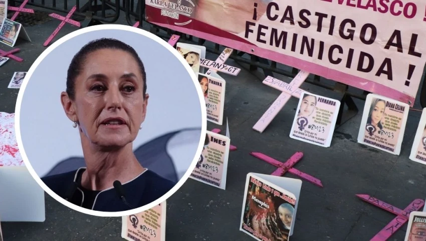 "Ni un feminicidio más": Claudia Sheinbaum en el 8M 2025 y los datos alarmantes