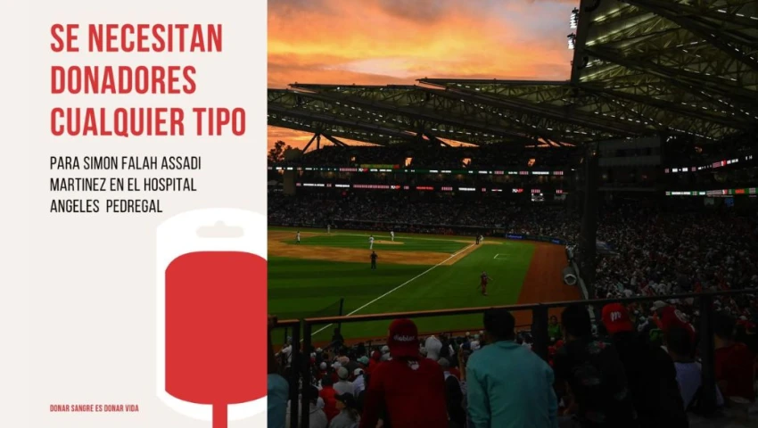 Niño de 9 años internado tras pelotazo en partido de los Diablos Rojos: familia pide ayuda