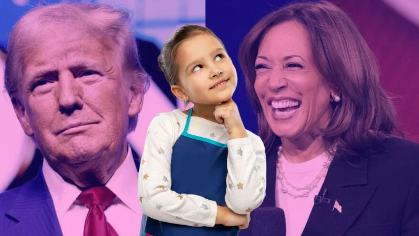 Trump vs. Harris: ¿A quién elegirían los niños com presidente de EE.UU.?