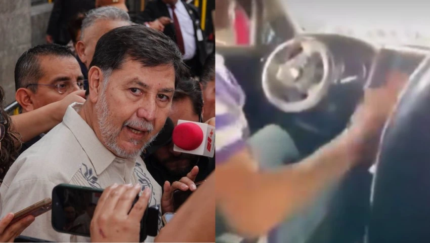 Noroña pelea con taxista por tarifa de 170 pesos: Resurge VIDEO del pleito en CDMX