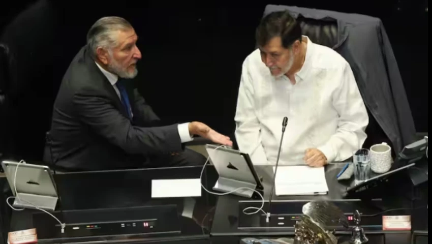 Noroña y Adán Augusto.
