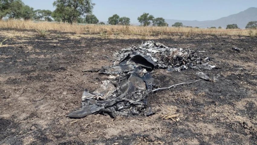 avioneta estrellada Secretaría de la Defensa Nacional jalisco ameca