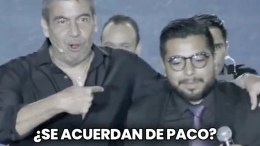 Paco "el de las empanadas" se reencuentra con Elías Ayub