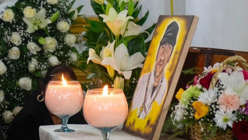 Funeral del Padre Marcelo Pérez