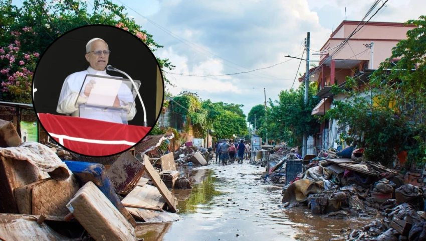 El papa León XIV expresa sus solidaridad a México tras trágicas lluvias