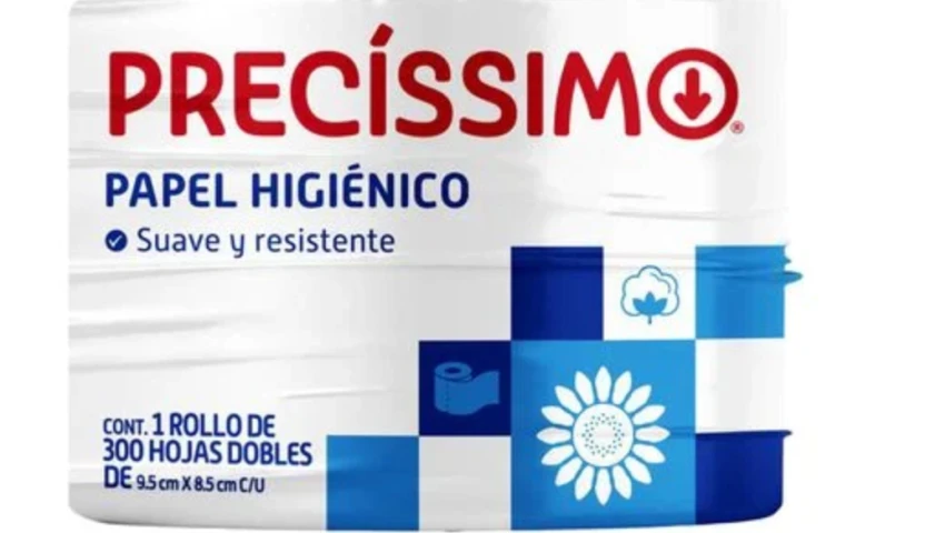 Papel de baño con calificación de MB por Profeco