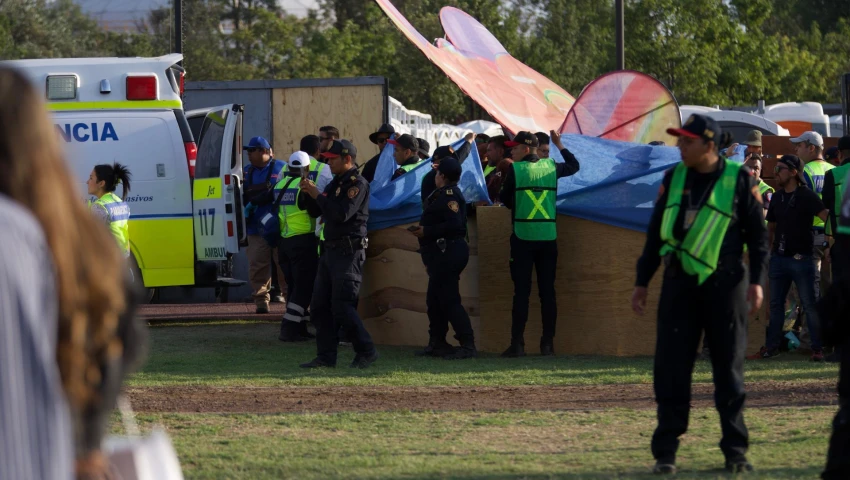 Dos muertos en Parque Bicentenario Dos muertos en Parque Bicentenario