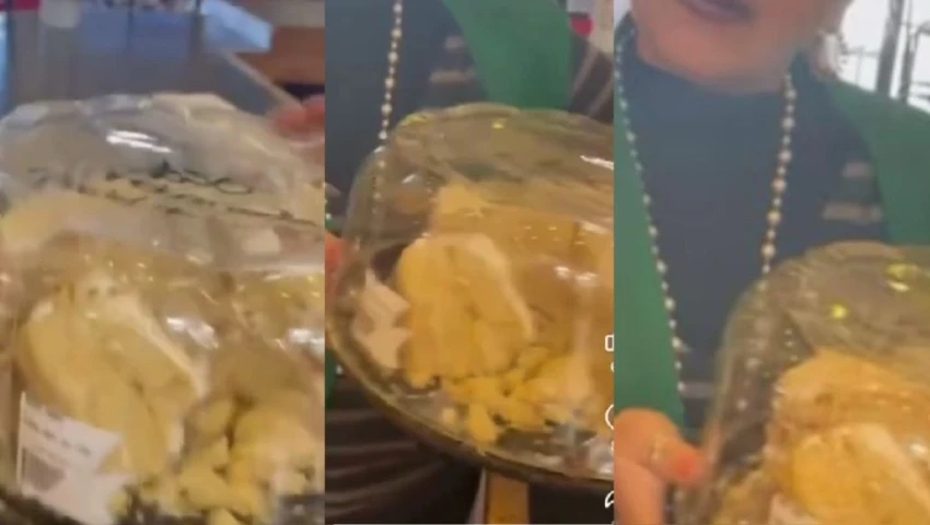 Muje trató de devolver pastel a Costco Muje trató de devolver pastel a Costco