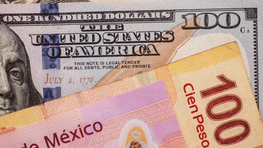 El peso mexicano sufrió una caída significativa frente al dólar.