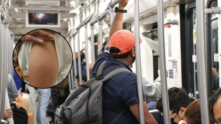 Pinchazos en el Metro
