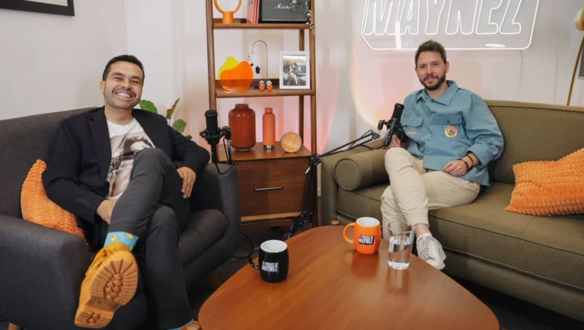 El excandidato presidencial Jorge Álvarez Máynez presenta su nuevo podcast