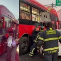 ¿Por qué hay tráfico en Vallejo? Choque de Metrobús afecta la Línea 3; alternativas viales