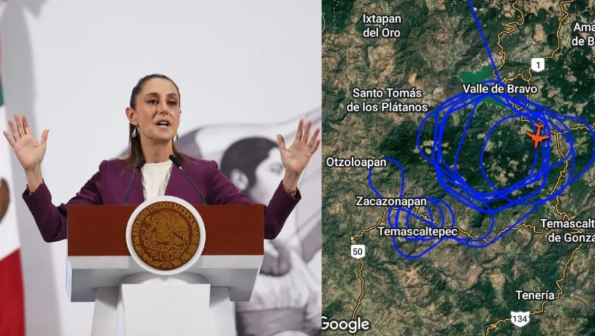 ¿Qué hacía el dron estadounidense en Valle de Bravo? “Fue petición nuestra”, Sheinbaum
