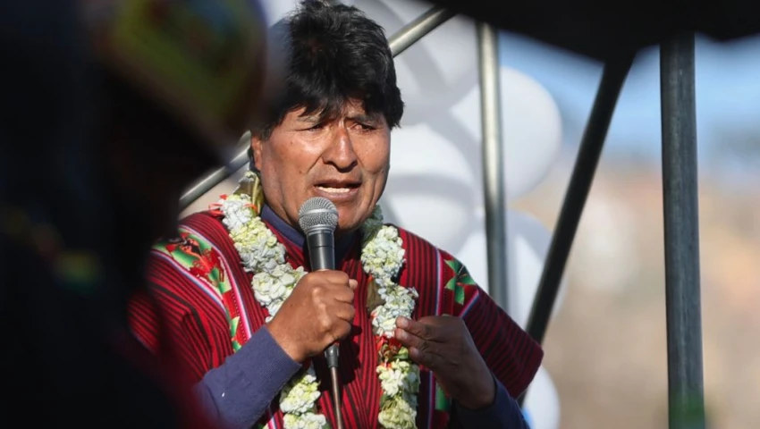 Evo Morales.