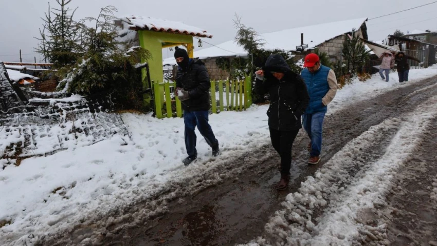 Tormenta tropical Sara y Frente Frío. No. 10: Aquí NEVARÁ y lloverá este fin de semana en México