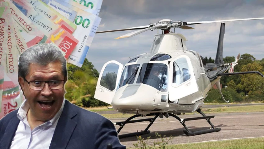 ¿Sabes cuánto cuesta volar como Monreal? Descubre el precio del lujoso helicóptero | FOTOS