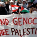 Miles se manifiestan a nivel mundial en apoyo a Palestina (FOTOS)