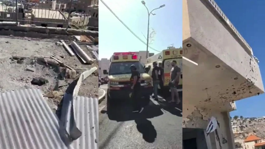 Ataque con cohetes en Deir al Asad, Israel, deja 3 heridos (VIDEO)
