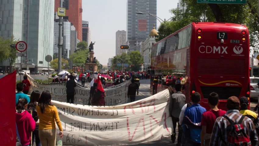 ¿Habrá marchas hoy, 30 de octubre, en la CDMX? A qué hora y en dónde