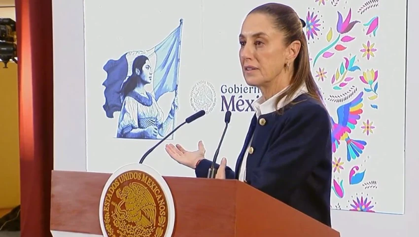 Mañanera de Sheinbaum hoy 8 de noviembre | minuto a minuto