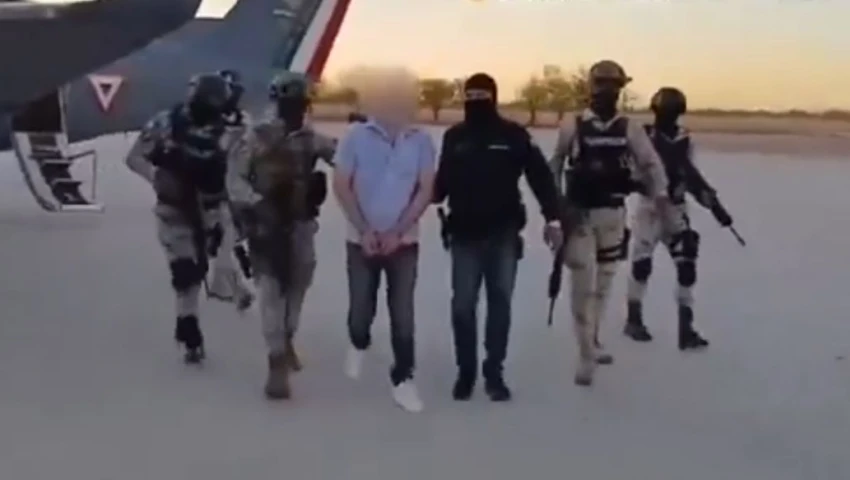 VIDEO| Detienen a "El Pelón", presunto líder de "La Chapiza"