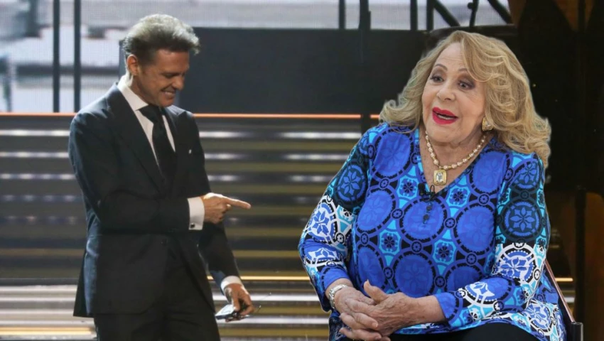 VIDEO| Este es el hermoso gesto de Luis Miguel en el homenaje a Silvia Pinal en Bellas Artes