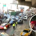 VIDEO | Caos en Periférico: Pipa vuelca cerca de las Palmas y cierran; ¿qué rutas tomar?
