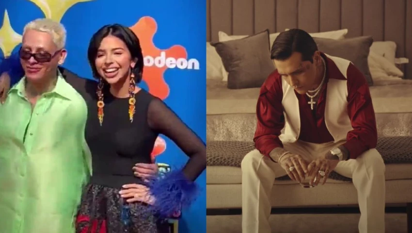 ¿Ángela Aguilar y Nodal peleados? La cantante sorprende al llegar SOLA a los Kids Choice Awards 2024