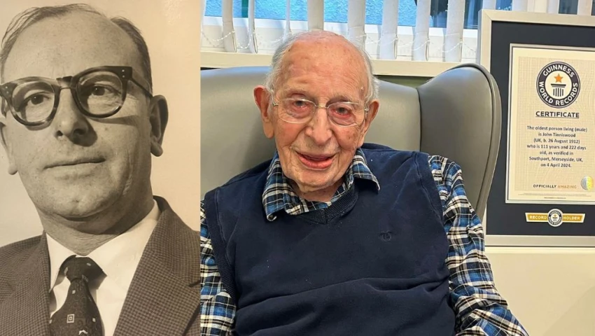 Muere John Tinniswood, el hombre más viejo del mundo: Sobrevivió a 2 guerras mundiales y 2 pandemias