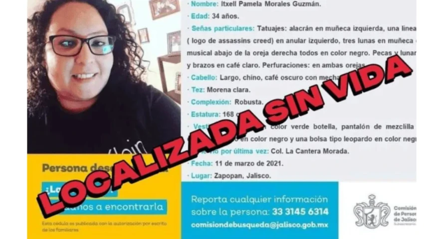 Hallan restos de Itxell Morales en fosa clandestina de Zapopan; estaba embarazada