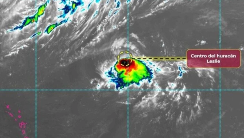 Trayectoria del Huracán Leslie: ¿Afectará a México? Últimos detalles