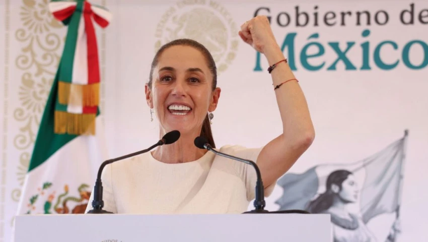 Esto hizo Sheinbaum para recibir la Medalla Nobel Sustainability Trust