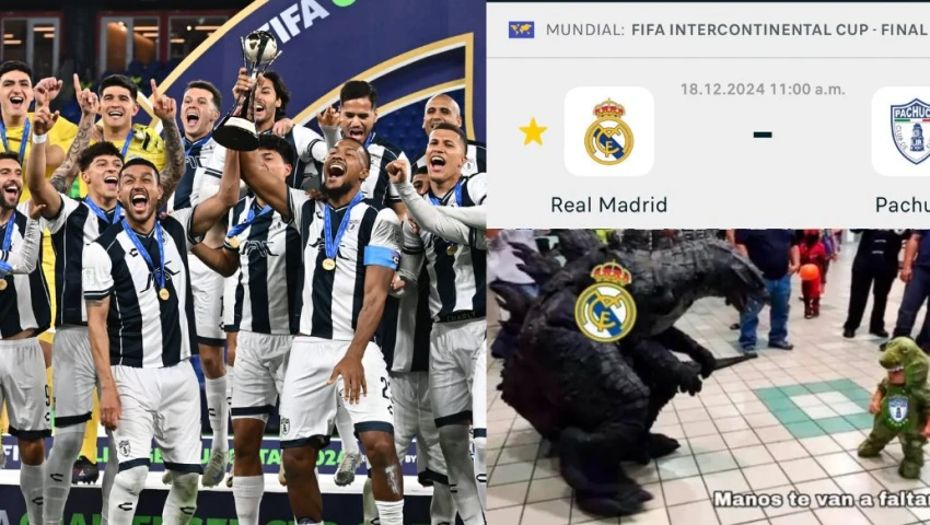 ¡Pachuca vs. Real Madrid! Los Tuzos y su hazaña que tiene al mundo del futbol en shock | MEMES