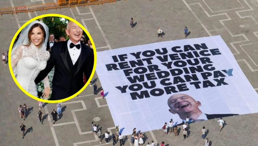 Venecia, boda, Jeff Bezos, Lauren Sanchez