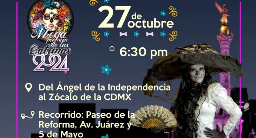 Mega Procesión de Catrinas