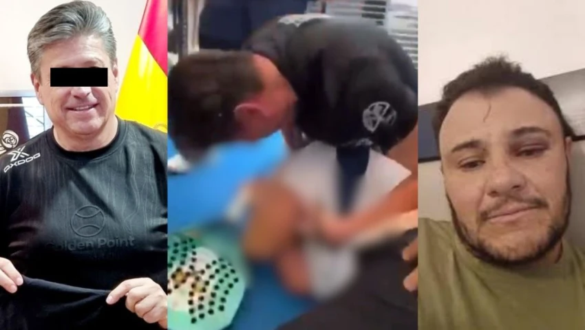 Presunta fuga de "Lord Pádel": así habría escapado tras golpear a Israel Morales