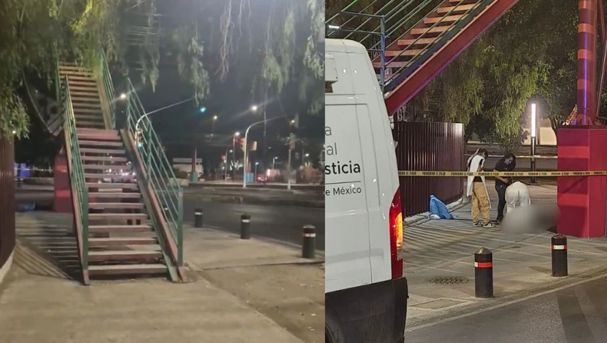 Puente de la Avenida Politécnico Nacional se convierte en escena de muerte: Esto se sabe