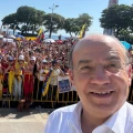 ¿Qué hace Felipe Calderón en las protestas venezolanas contra Nicolás Maduro?