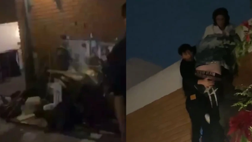 ¿Qué ocurrió en bar de Tulancingo? Clientes saltan por azoteas | VIDEOS