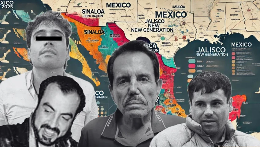 ¿Qué le espera a México en la lucha contra el narco este 2025? Mapa y control de territorio