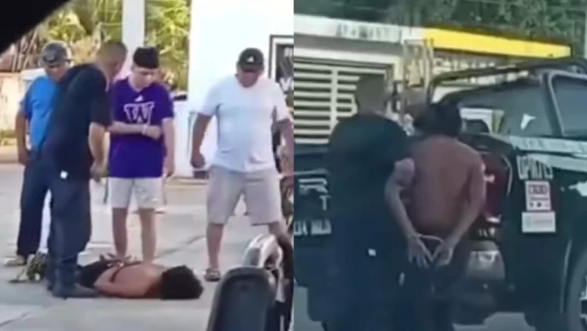 ¿Qué pasó en Tekax, Yucatán? Amarran a hombre que entró a una casa y se desnudó en el baño | VIDEO