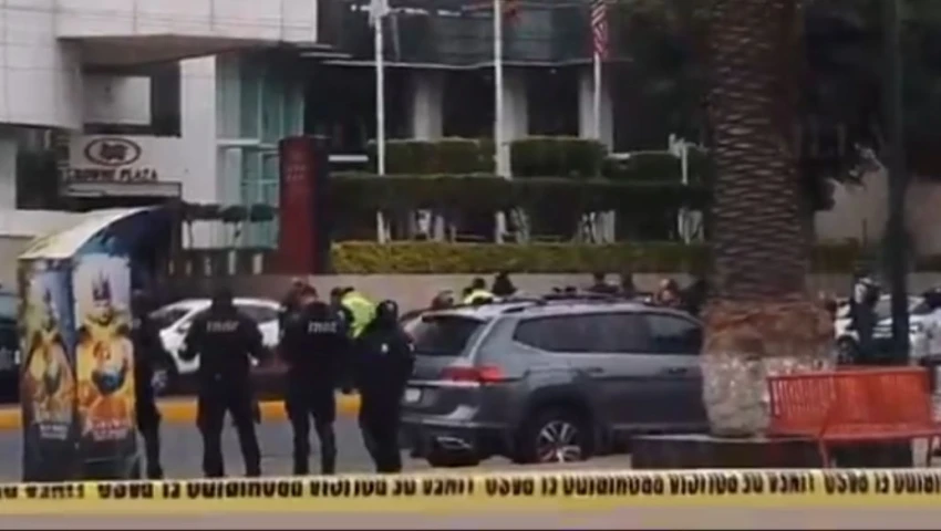 ¿Qué pasó en Tlalnepantla? Balacera frente al Hotel Crowne Plaza deja 2 muertos