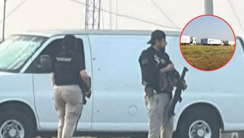 ¿Qué pasó en la carretera Monterrey–Laredo? Tiroteo deja un agente muerto y caos vehicular