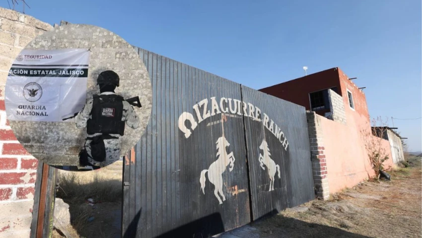 Rancho Izaguirre en Teuchitlán, Jalisco. Rancho Izaguirre en Teuchitlán, Jalisco.