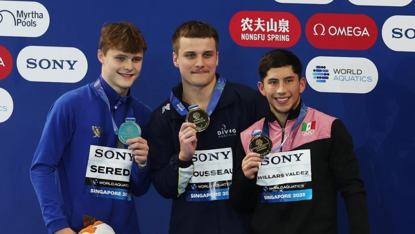 Randal Willars Valdez gana bronce en Singapur Randal Willars Valdez gana bronce en Singapur