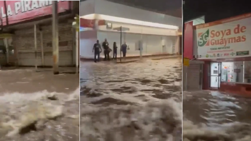Inundaciones en Sonora Inundaciones en Sonora
