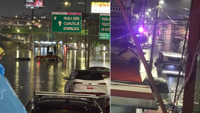 Severas inundaciones en la Ciudad de México Severas inundaciones en la CDMX