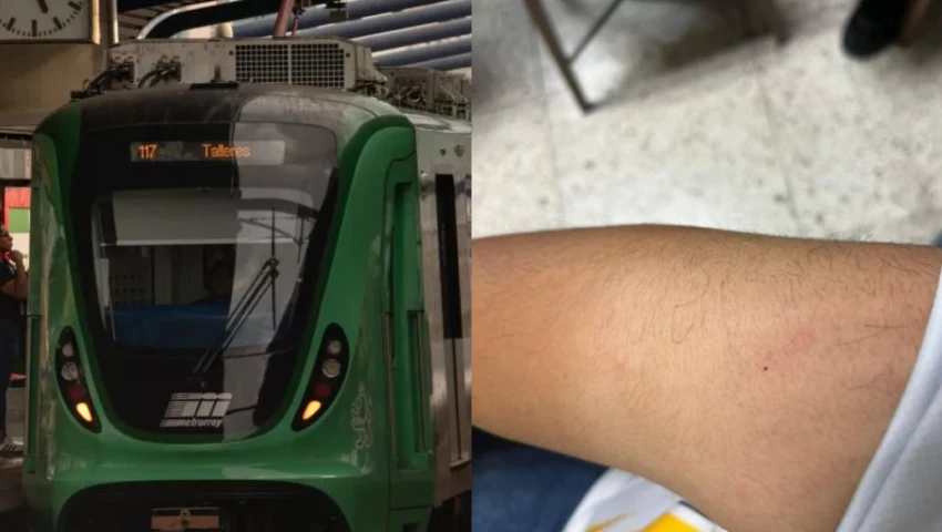 Reportan segundo presunto caso de pinchazo en Metrorrey: ¿Qué pasa en Nuevo León?